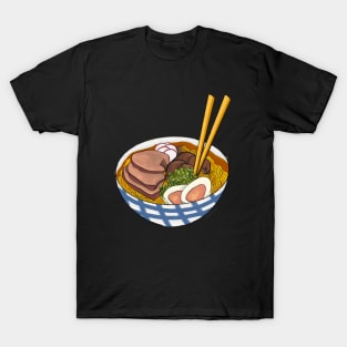 Chasu Ramen Noodle Soup Bowl T-Shirt